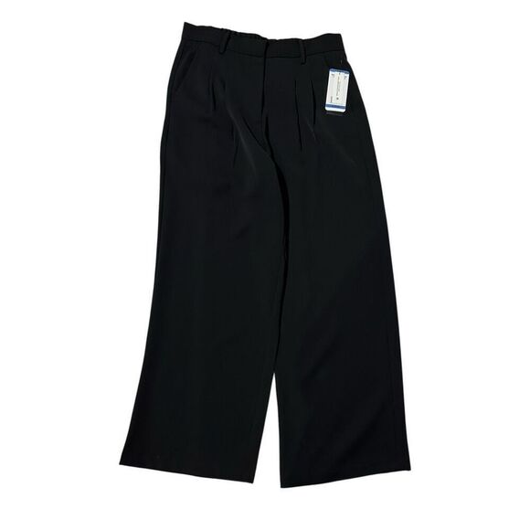 French Connection Women's Wide Leg Trouser Black Size Large - Picture 7 of 14